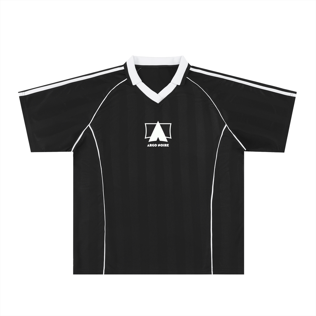 Shadow Stripe Collared Soccer Jersey
