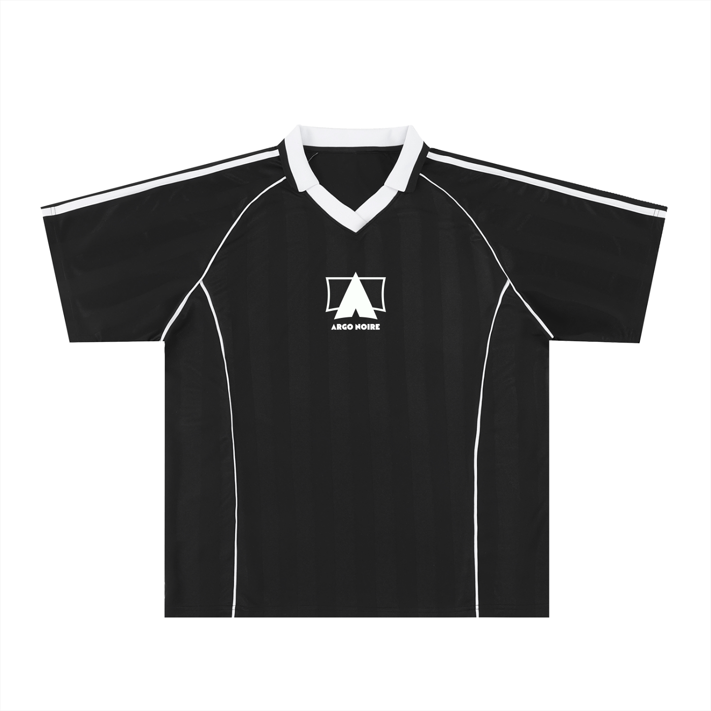 Shadow Stripe Collared Soccer Jersey